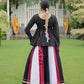 Lorenvalley Fashion Multicolor Rayon with Attractive Gota-Patti Lace Lehenga Choli | Swadesiicart