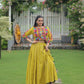 Lorenvalley Fashion Parotgreen Roman Silk with Attractive Gota-Patti Lace Lehenga Choli | Swadesiicart