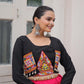 Lorenvalley Fashion Multicolor Roman Silk with Attractive Colour Combination Roman Fabrics Lace work Lehenga Choli | Swadesiicart