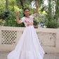 Lorenvalley Fashion White Rayon with Kutchi Gamthi Embroidered Thread Work Gown | Swadesiicart