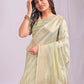 Shree Shyam Fashion Organza Light Green Saree