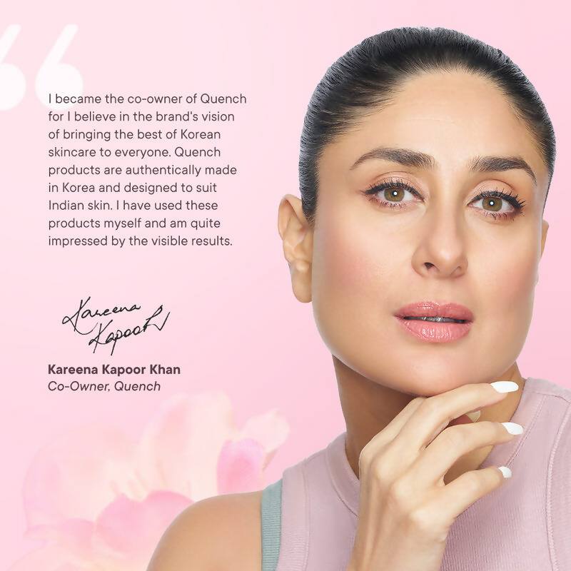 Quench Illuminating Lip Oil with Cherry Blossom & Pearl Extracts For Shiny Hydrated Lips | Swadesiicart