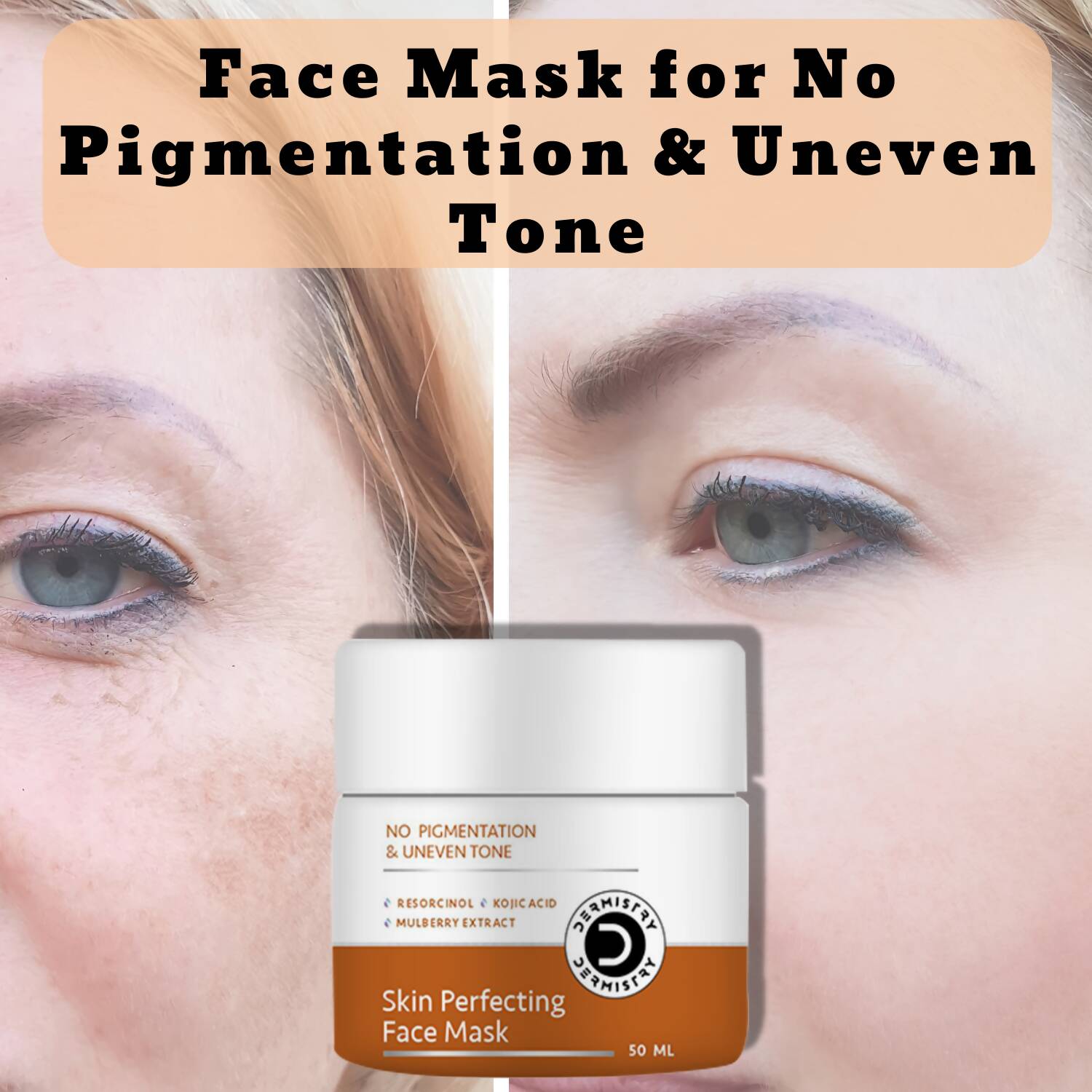 Dermistry Skin Perfecting Face Cream & Skin Perfecting Face Mask - Swadesiicart