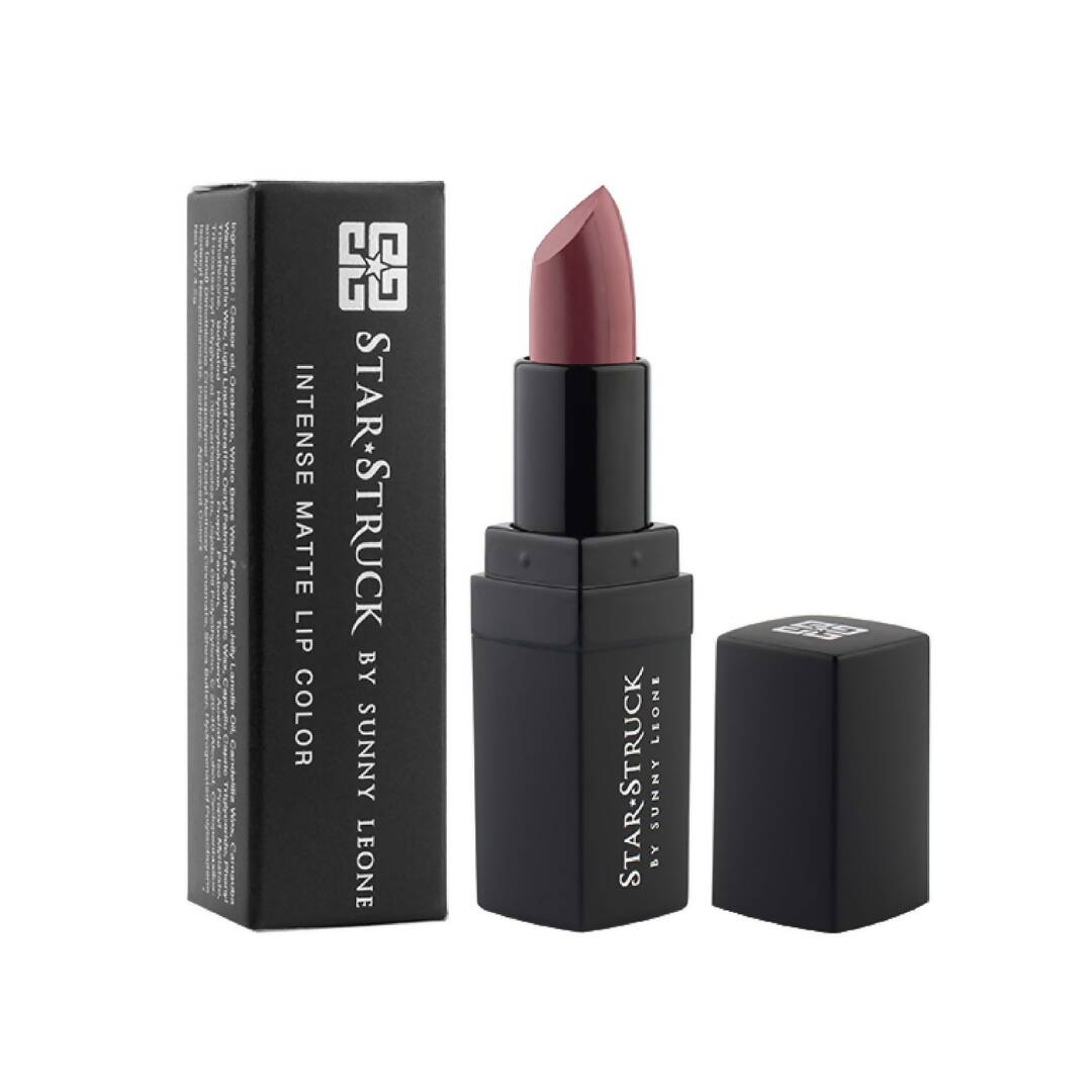 Star Struck By Sunny Leone Intense Matte Lip Color - Sugar Plum | Swadesiicart