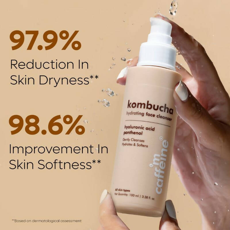 mCaffeine Kombucha Hydrating and Antioxidant-Rich Face Cleanser - Swadesiicart