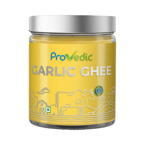 ProVedic Garlic Ghee | Pure Ghee for Better Digestion and Immunity Booster | Homemade Organic & Fresh Ghee | No added Preservatives | Swadesiicart