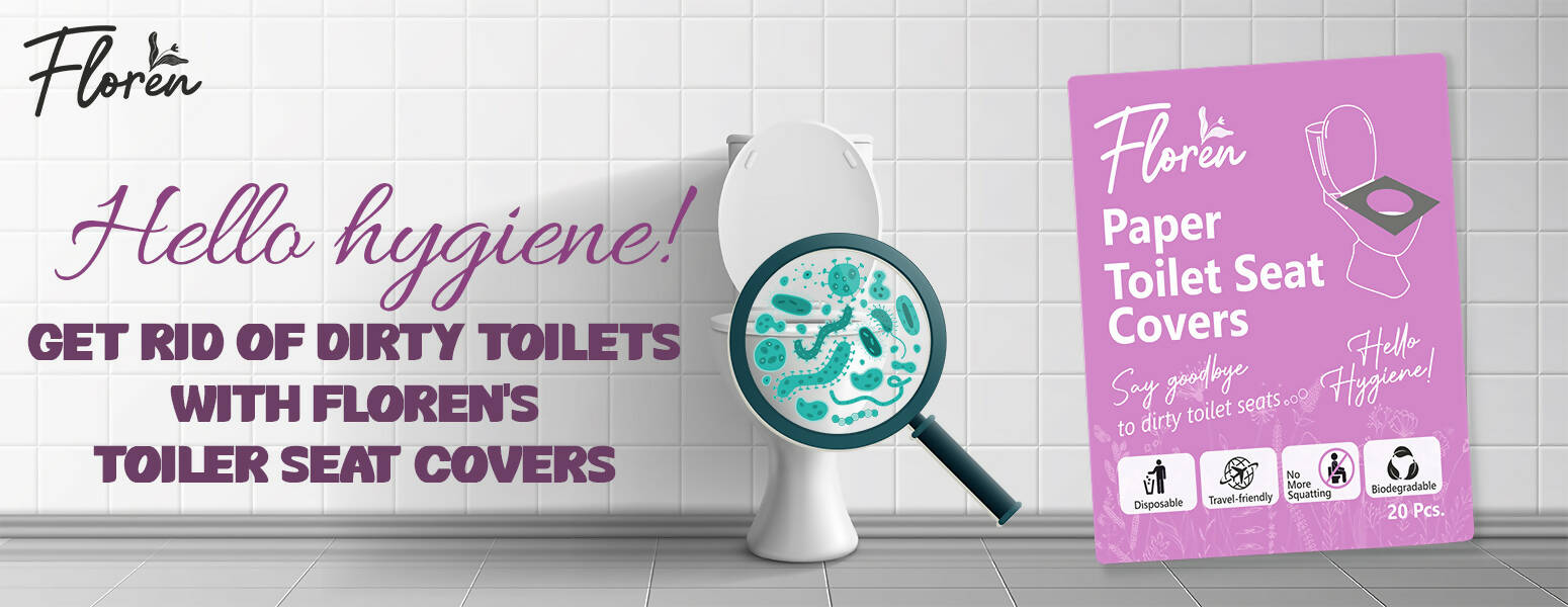 Floren Disposable Toilet Seat Covers - Swadesiicart