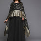 Ahalyaa Women's Traditional wear Ethnic Dress - Black | Swadesiicart