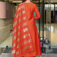 The52 Rust Women's Gorgeous Embroidered Work Chanderi Fabric Flared Kurta Pant and Dupatta Set - Swadesiicart