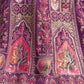 Kesar Fab Purple Banarasi Silk Hand_Woven Lehenga | Swadesiicart