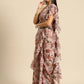 Ahalyaa Women's Traditional Wear Saree - Pink Color | Swadesiicart