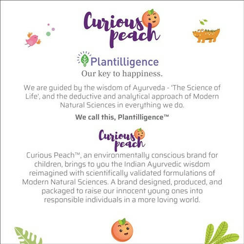 Curious Peach Ultra Protection Herbal Lip Balm - Raspberry & Blueberry - Swadesiicart
