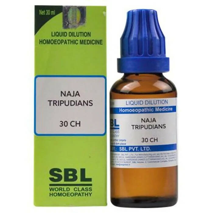 SBL Homeopathy Naja Tripudians Dilution | Swadesiicart