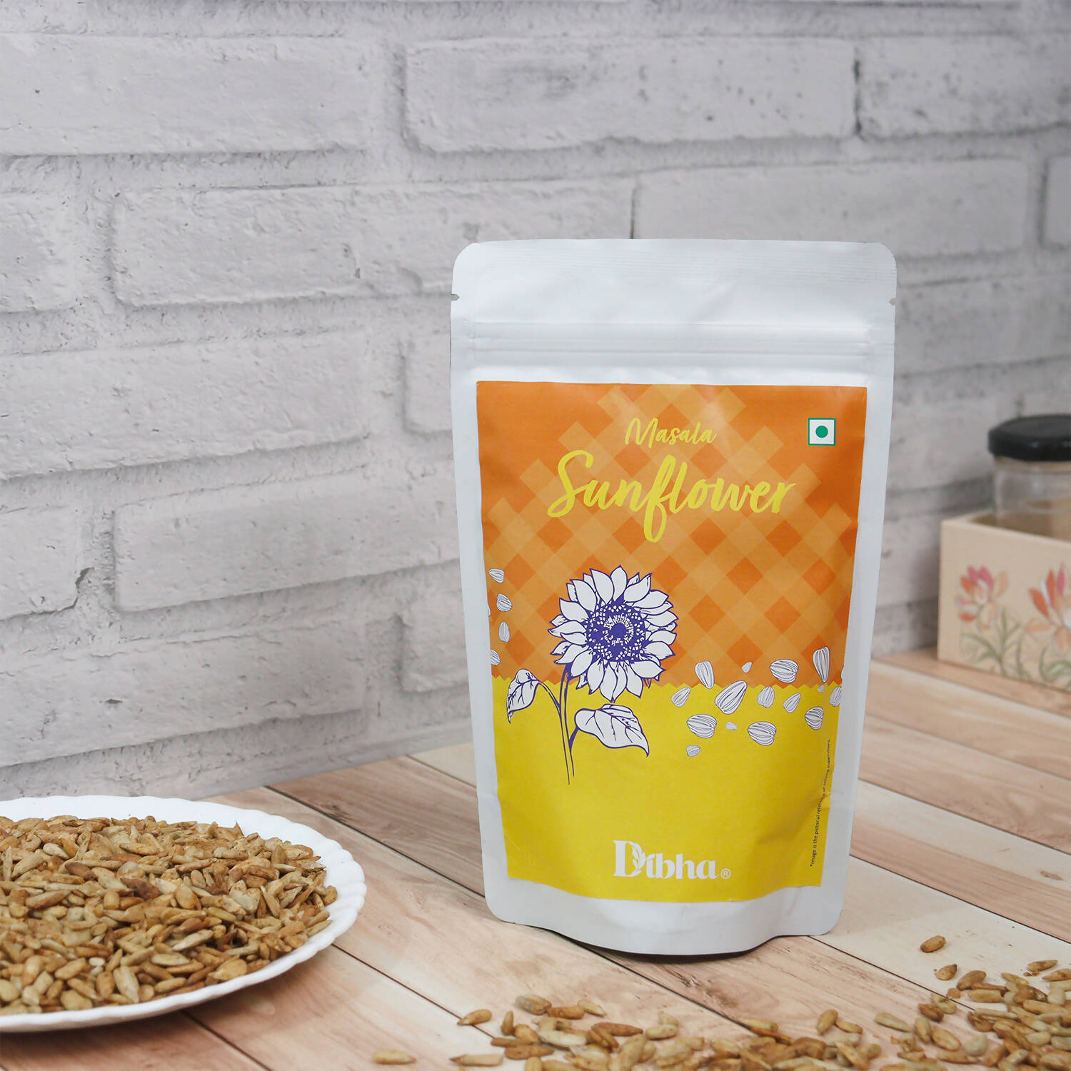 Dibha - Honest Snacking Masala Sunflower Seeds - Swadesiicart