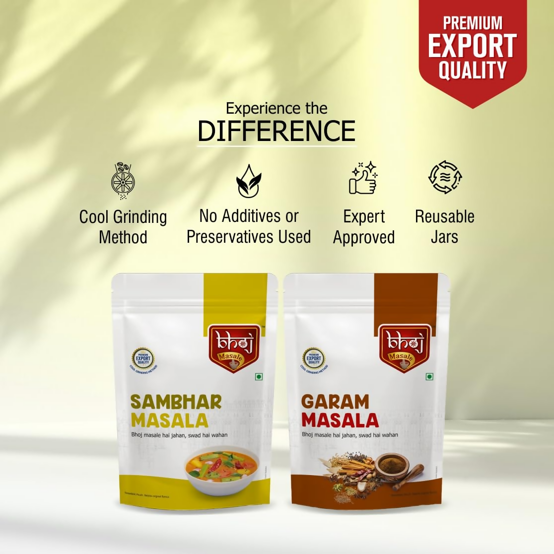 Bhoj Masale Sambhar And Garam Masala Powder
