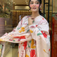 The52 Peach Women's Gorgeous Cotton Fabric Printed Work Straight Kurta Pant and Dupatta Set - Swadesiicart