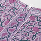 Yufta Lavender & Green Printed Kurta - Swadesiicart