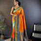 Joban Fashion Green Butti Banarasi Silk Sarees | Swadesiicart