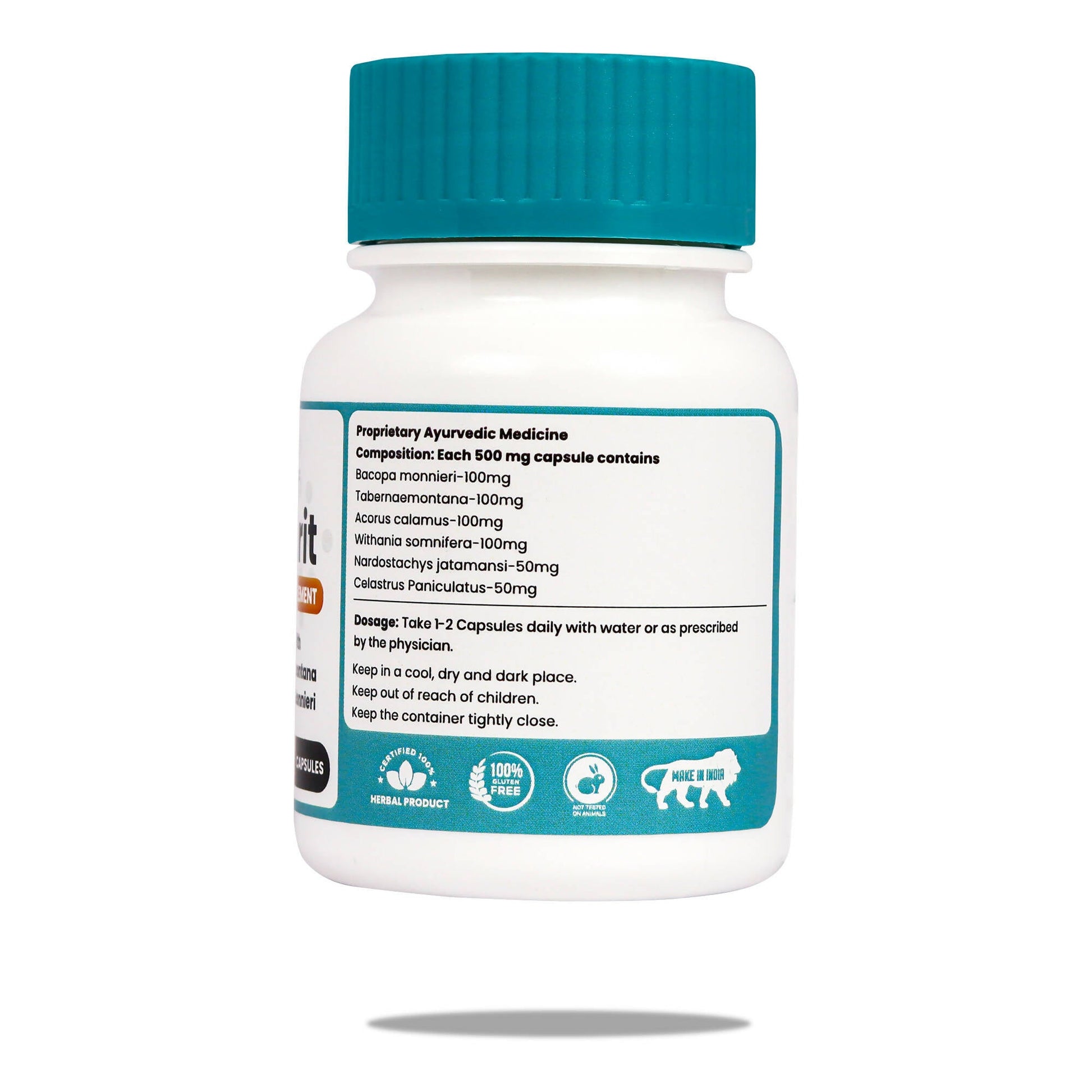 myUpchar Ayurveda Manamrit Brain Revitalizer Capsules - Swadesiicart