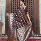Shree Shyam Fashion Red Silk Saree
