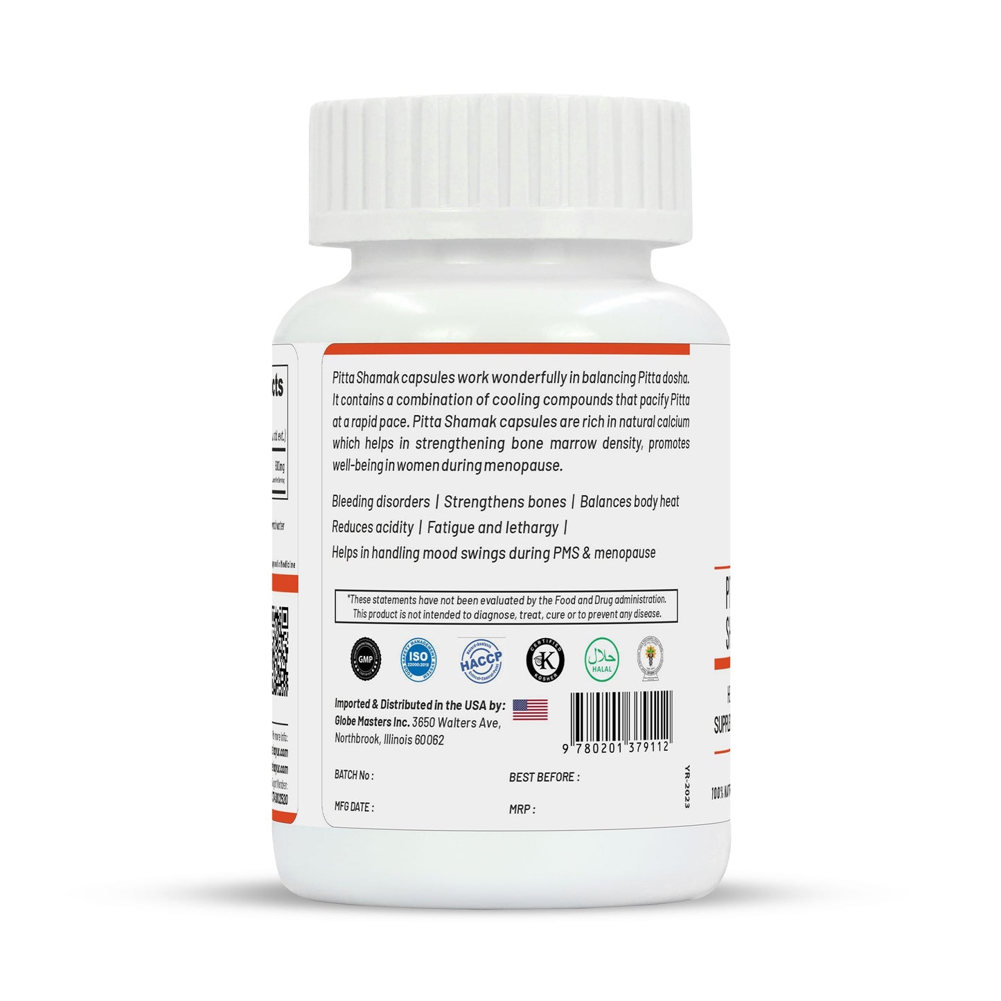 Life Aveda Pitta Shamak Capsules | Swadesiicart