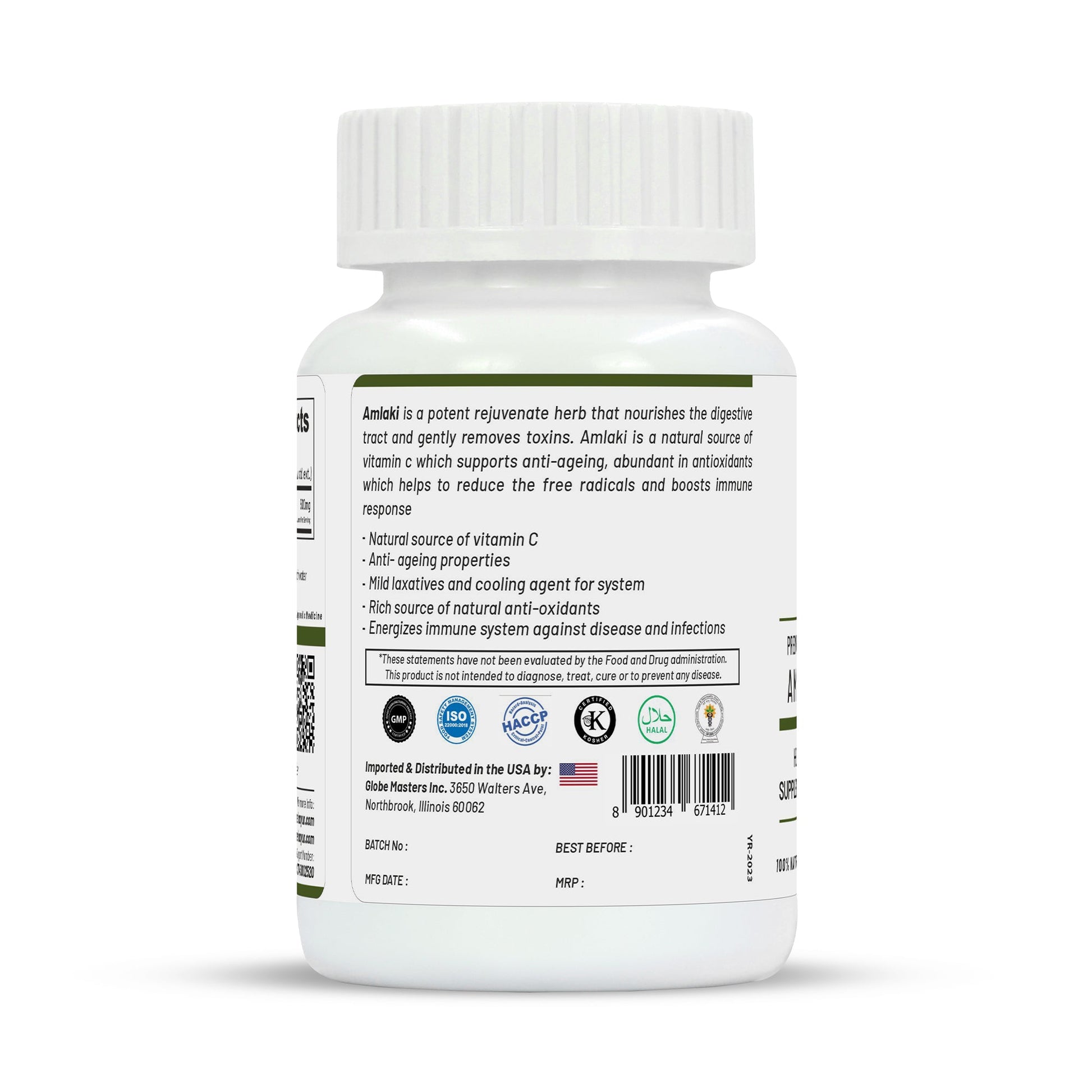 Life Aveda Premium Amlaki Capsules - Swadesiicart