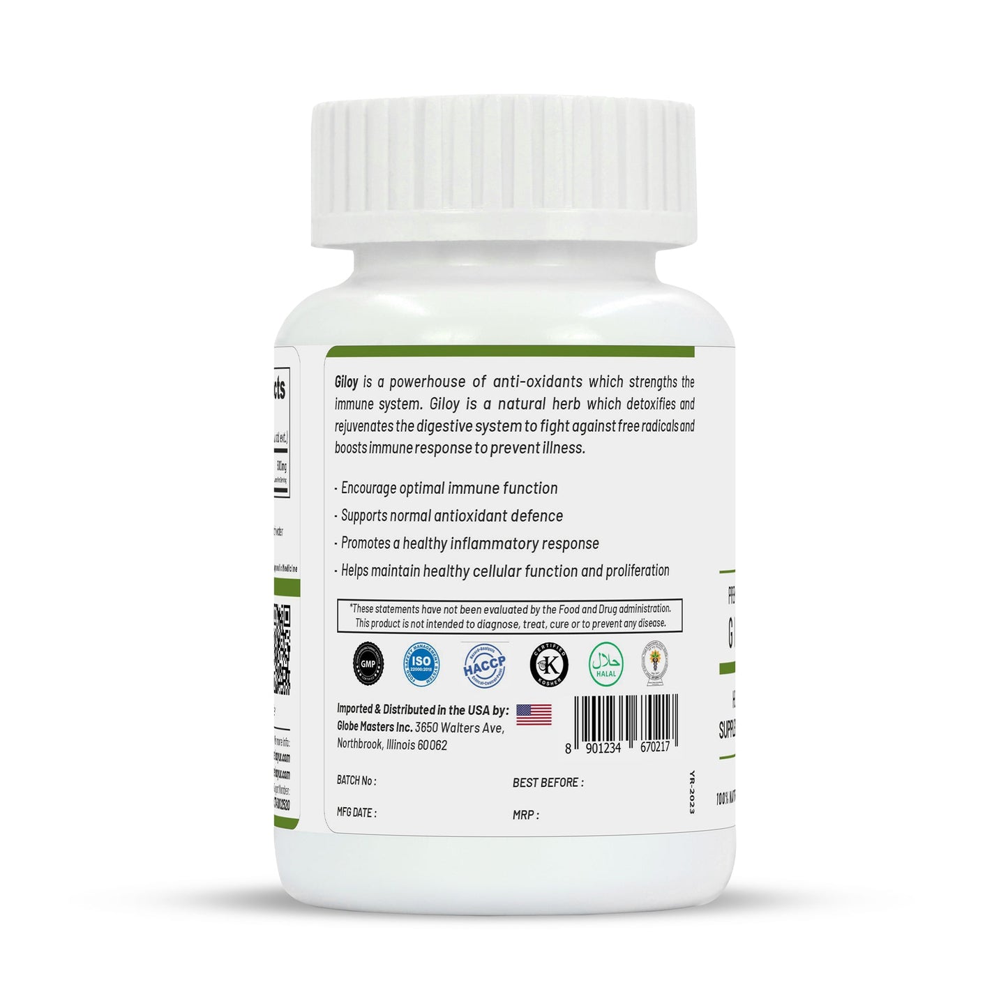 Life Aveda Premium Giloy Capsules - Swadesiicart