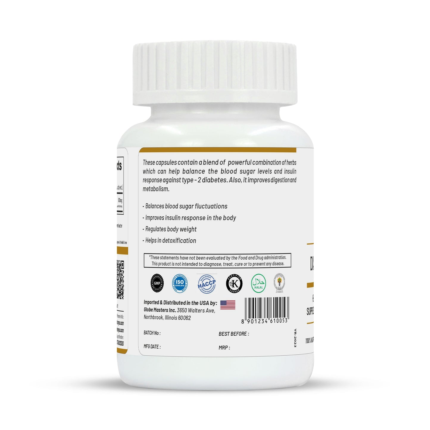 Life Aveda Diamet 80 Capsules - Swadesiicart