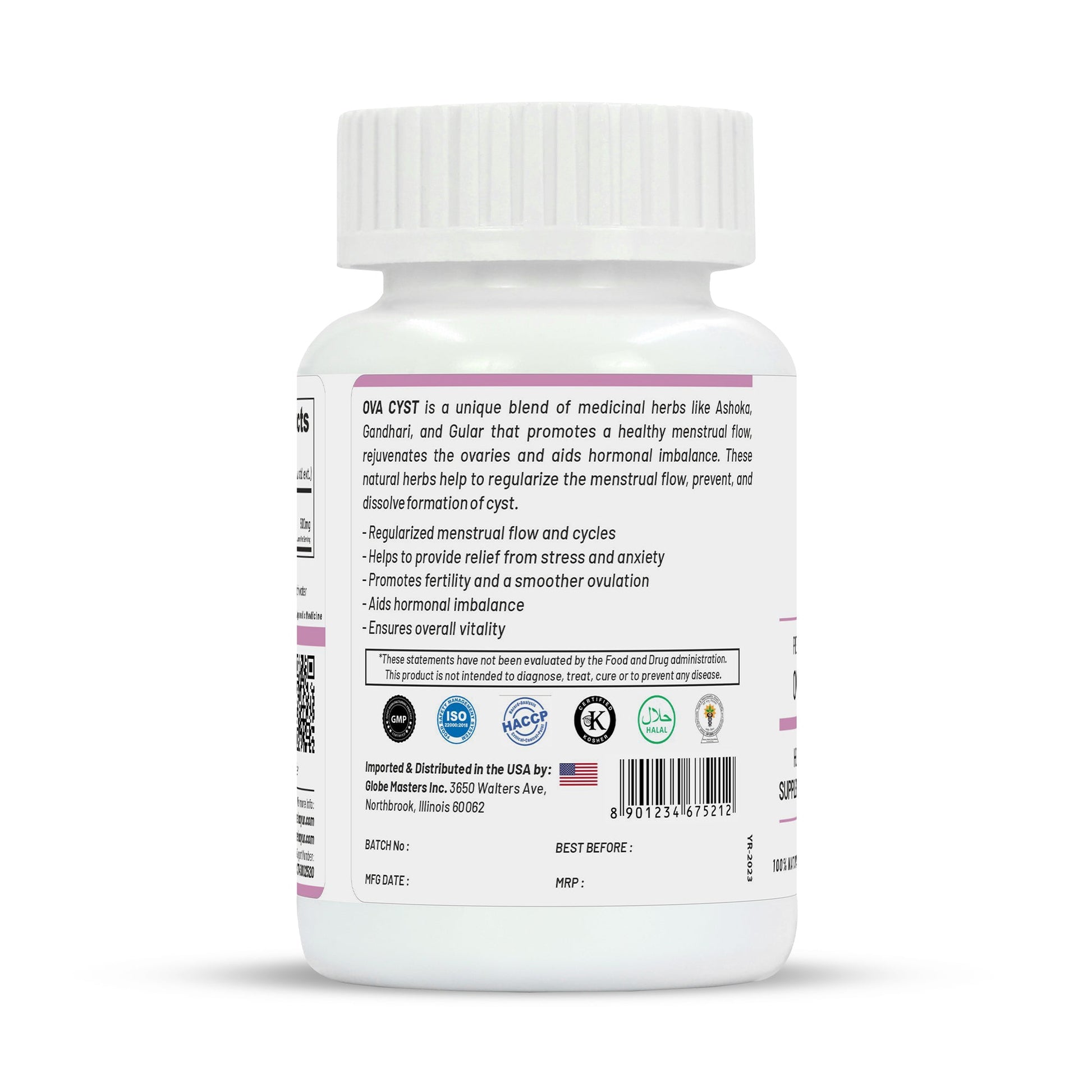 Life Aveda Premium Ova Cyst Capsules - Swadesiicart