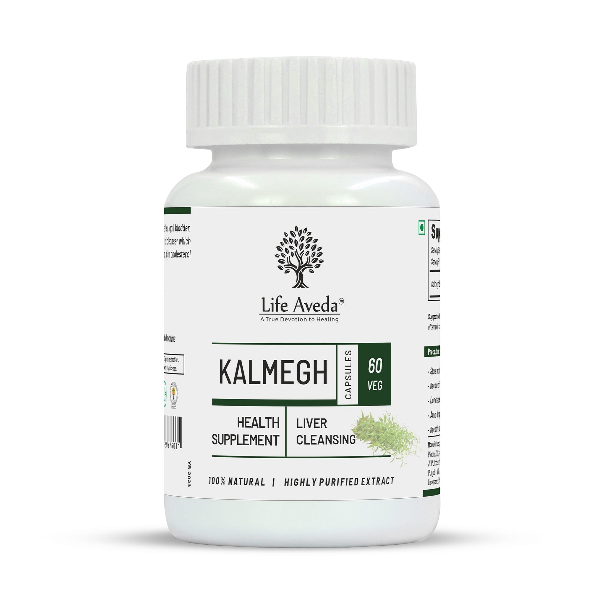Life Aveda Kalmegh Capsules - Swadesiicart