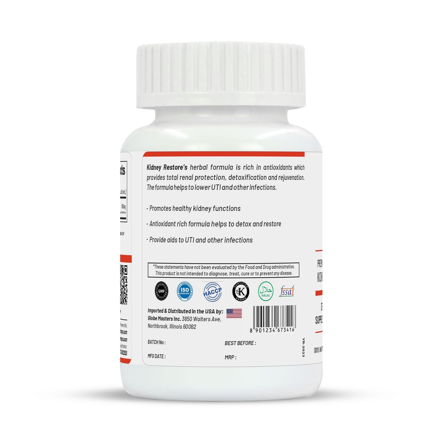 Life Aveda Premium Kidney Restore Capsules - Swadesiicart