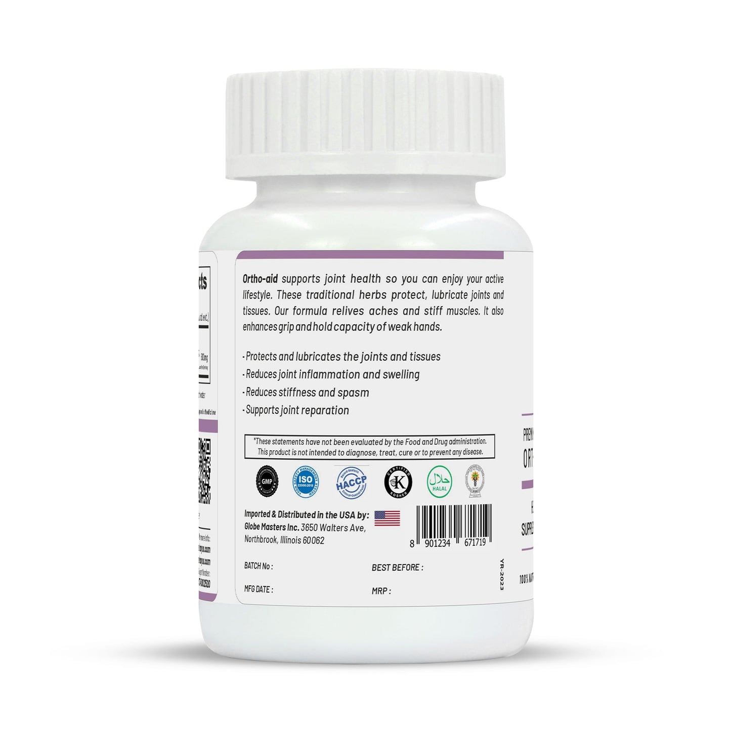 Life Aveda Premium Ortho Aid Capsules - Swadesiicart