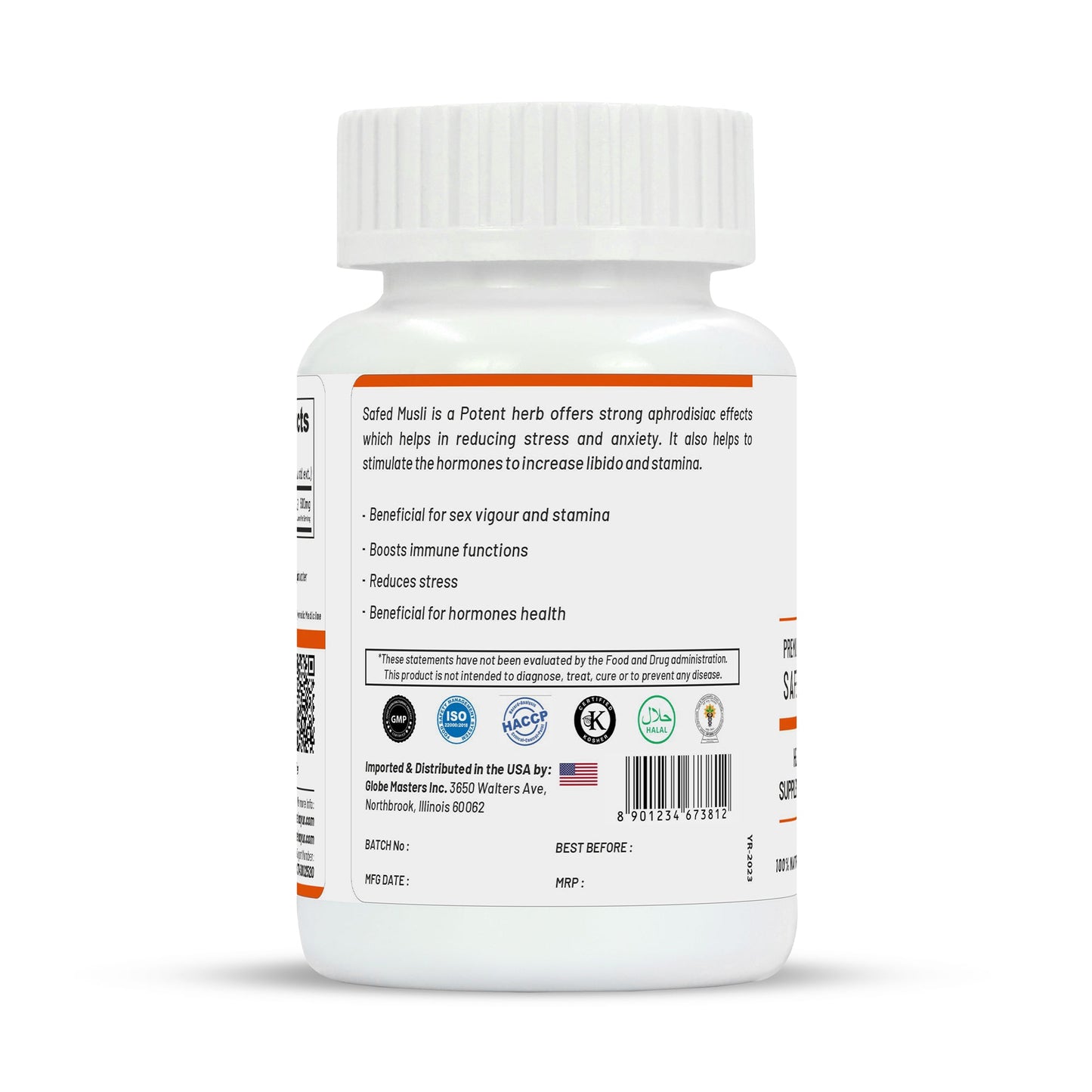 Life Aveda Premium Safed Musli Capsules | Swadesiicart
