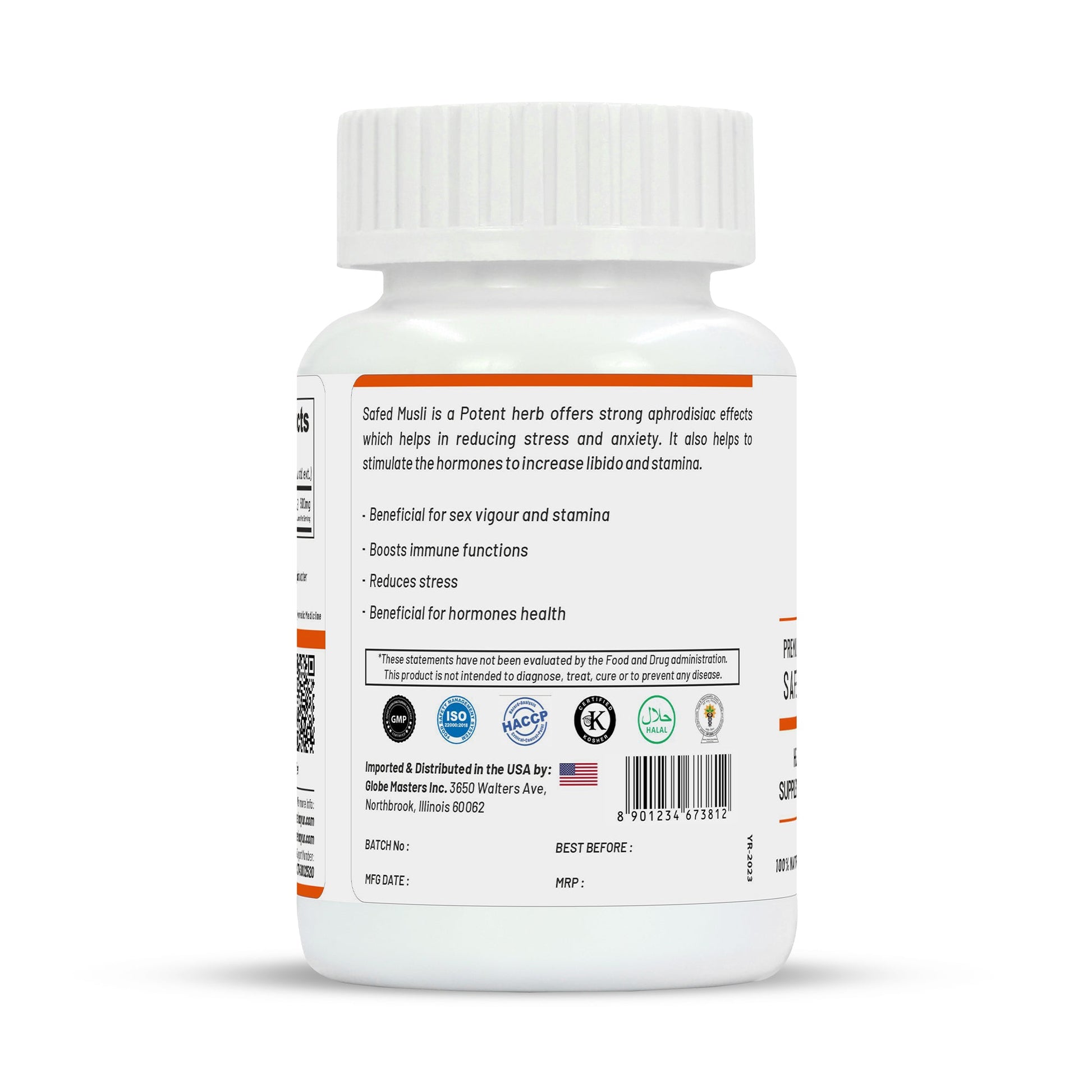 Life Aveda Premium Safed Musli Capsules | Swadesiicart