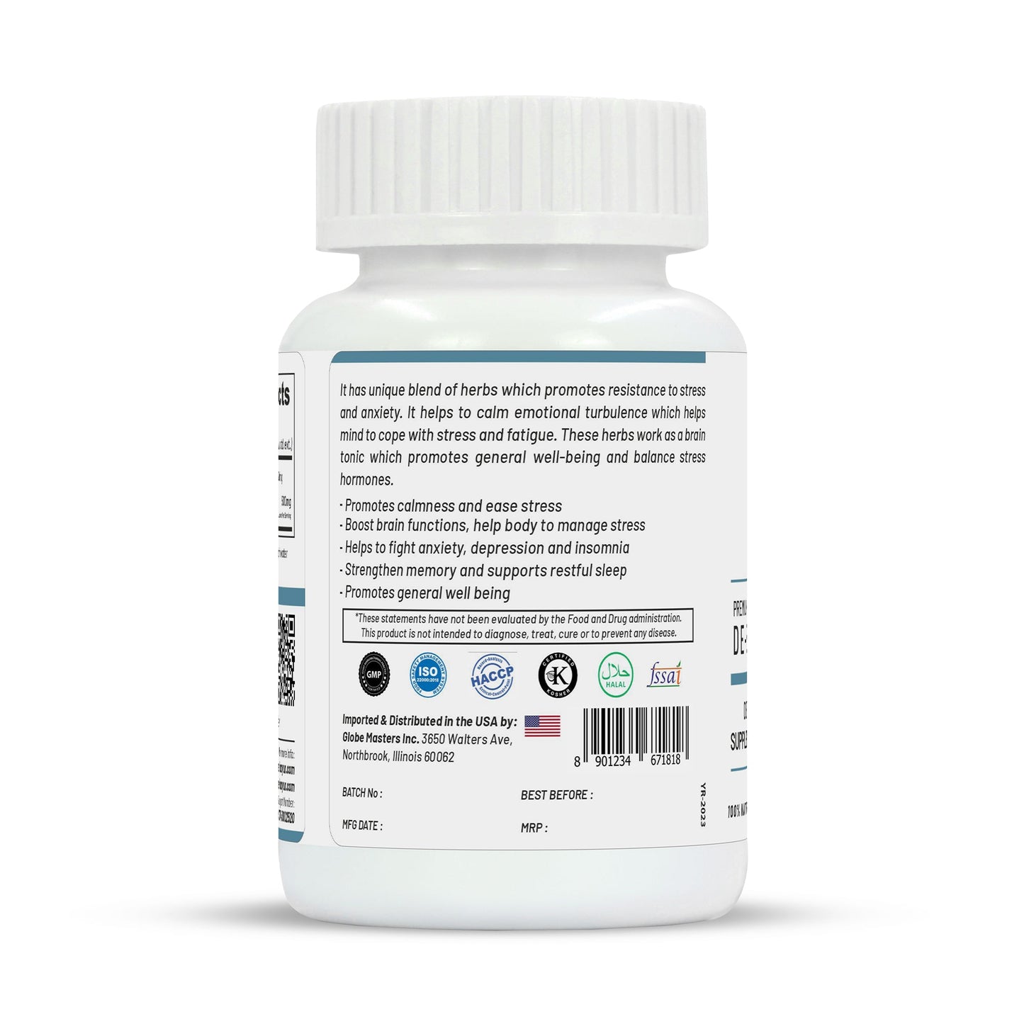 Life Aveda Premium De-Stress Capsules - Swadesiicart