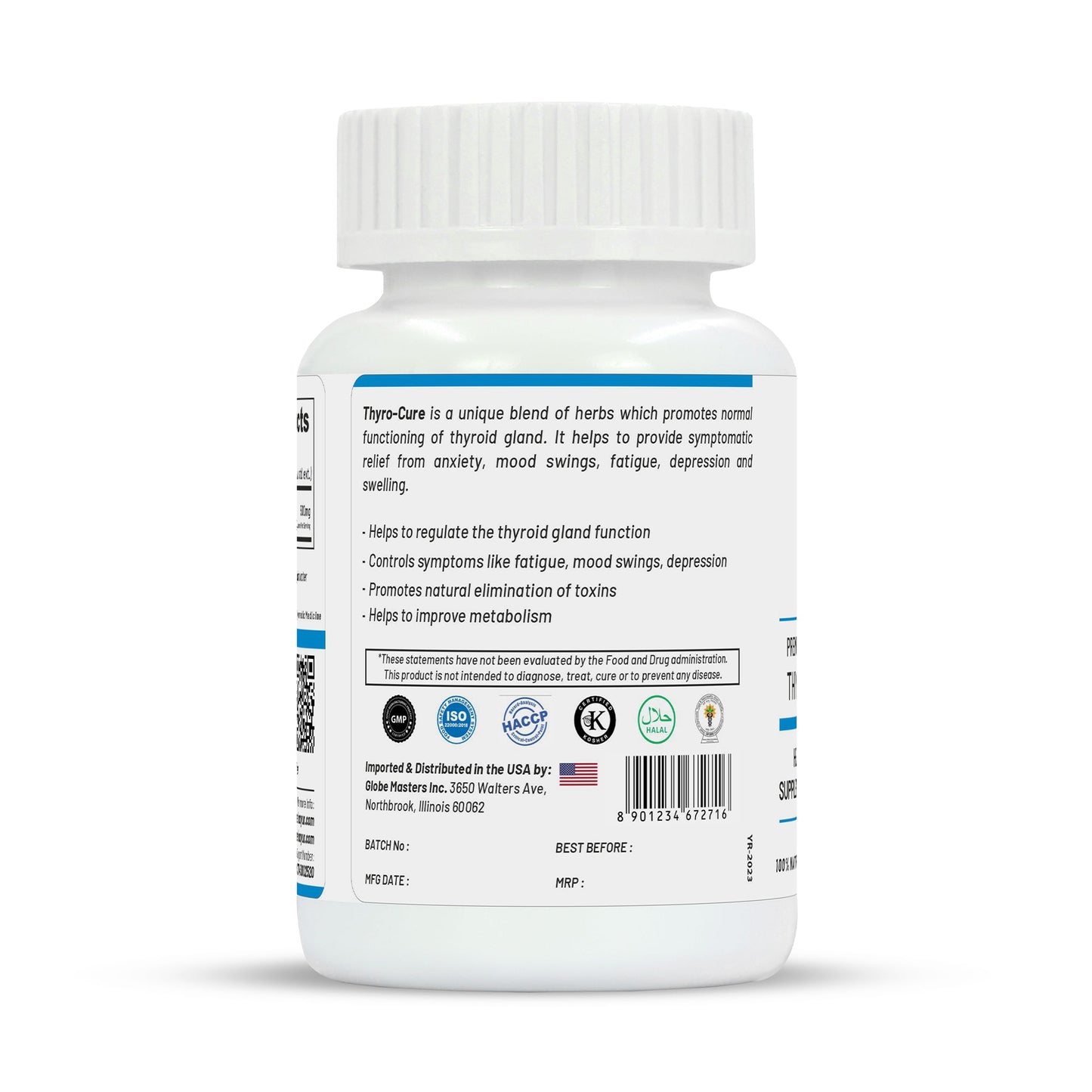 Life Aveda Premium Thyro-Cure Capsules - Swadesiicart