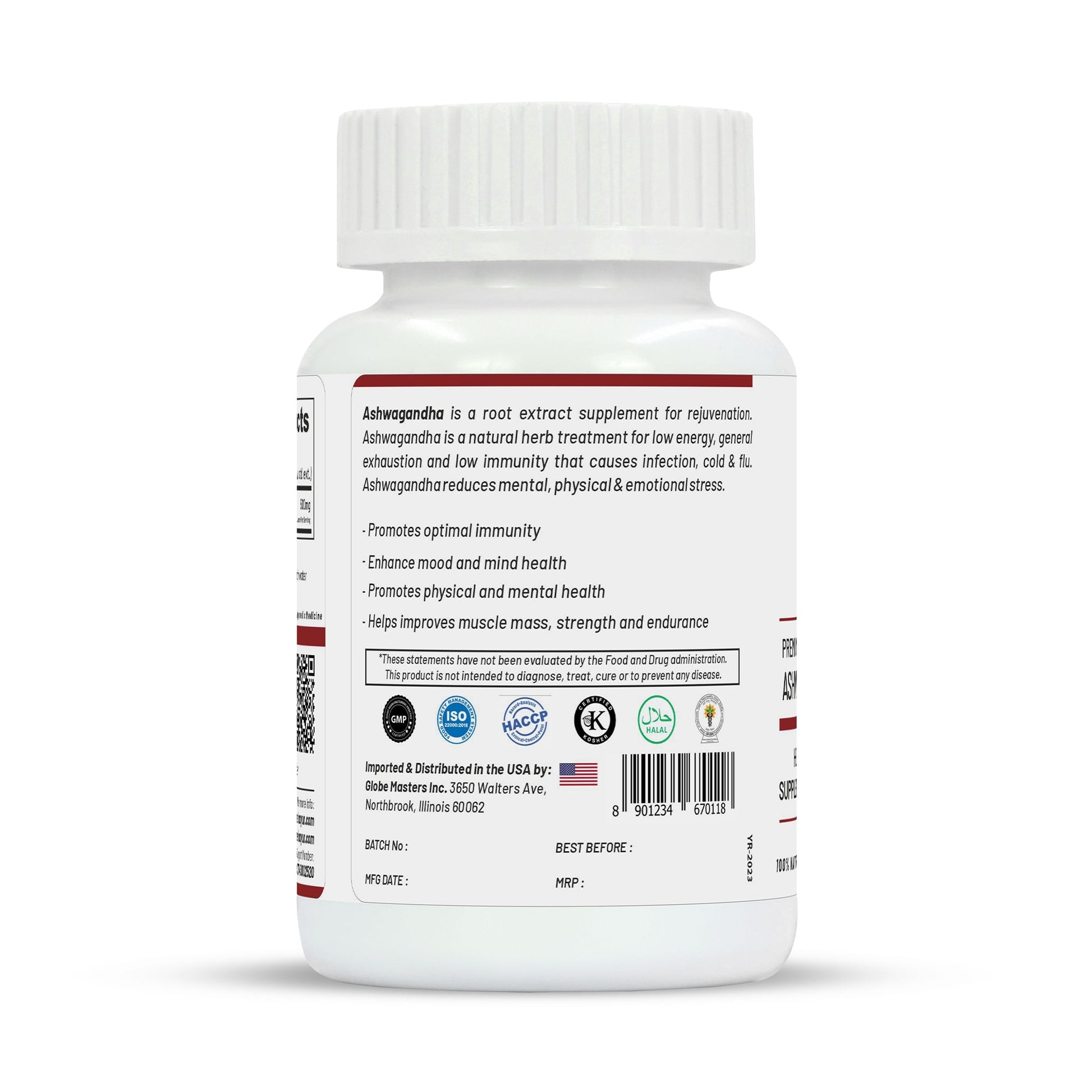 Life Aveda Premium Ashwagandha Capsules | Swadesiicart