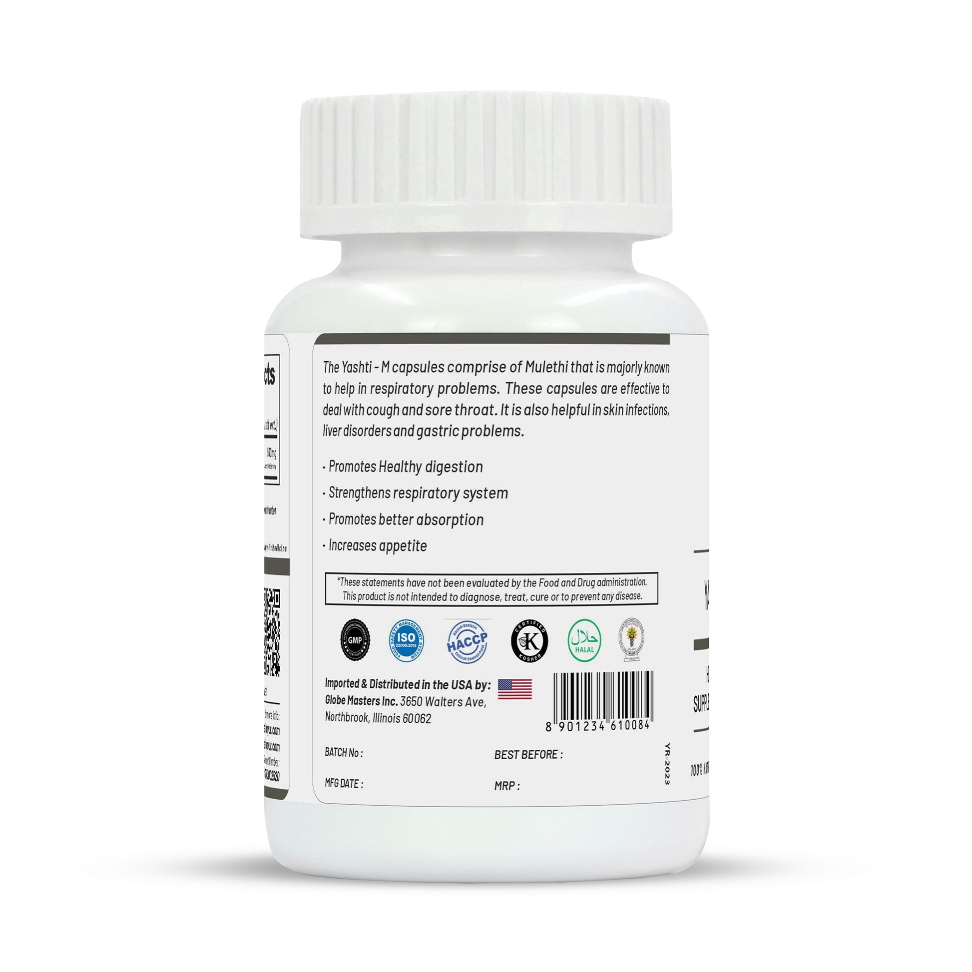 Life Aveda Yasthi-M Capsules - Swadesiicart