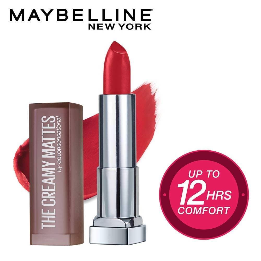 Maybelline New York Color Sensational Creamy Matte Lipstick / 641 Pink my Red - Swadesiicart