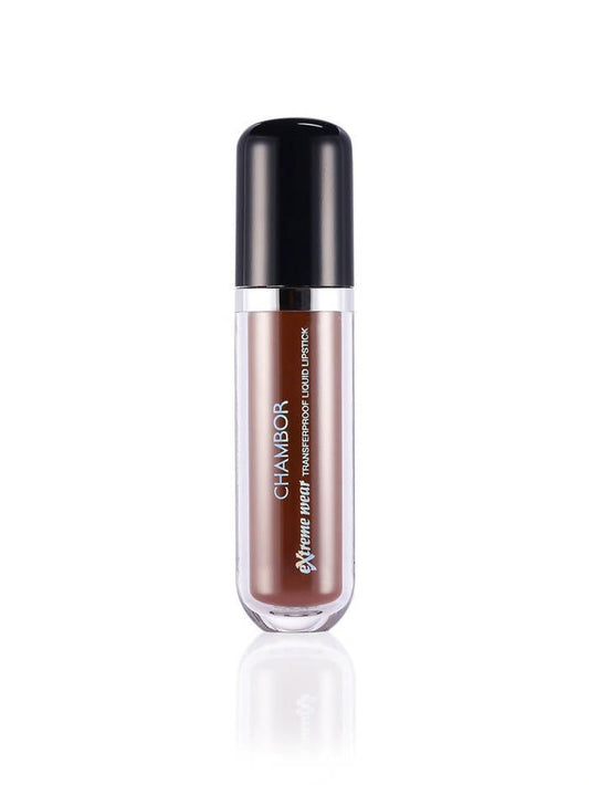 Chambor Extreme Wear Transferproof Liquid Lipstick - Truffle - Swadesiicart