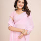 kasee Ethnic Motifs Sequinned Poly Georgette Ready to Wear Saree | Swadesiicart