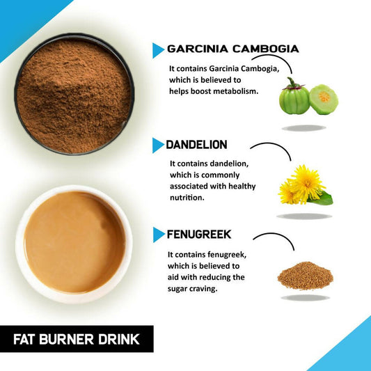 Just Vedic Fat Burner Drink Mix - Swadesiicart