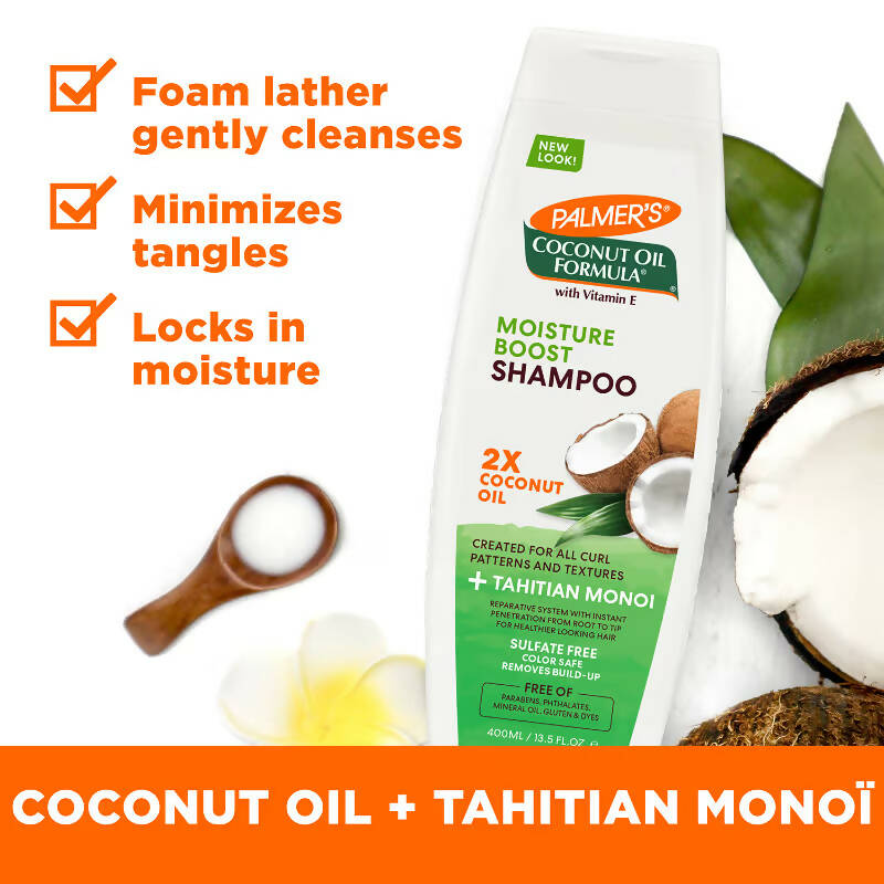 Palmer's Coconut Oil Formula Moisture Boost Shampoo - Swadesiicart