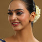 Ruby Raang Gold Heart Nose Pin | Swadesiicart