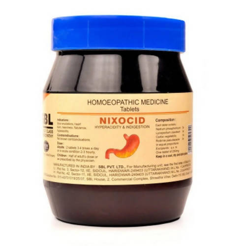 SBL Homeopathy Nixocid Tablets - Swadesiicart
