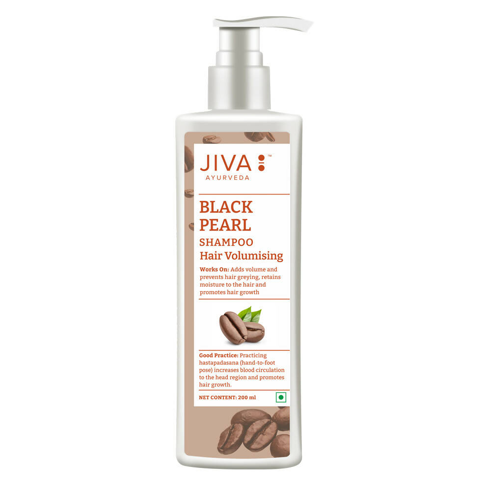 Jiva Ayurveda Black Pearl Shampoo - Swadesiicart