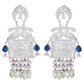 Joban Fashion Women Handcrafted Silver Tone Earrings | Swadesiicart