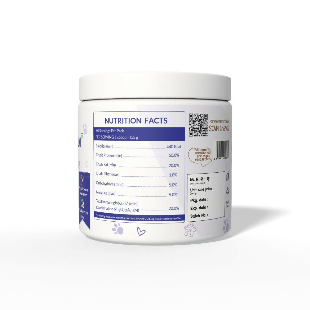 Hye Pets Bovine Colostrum Powder For Dogs & Cats - Swadesiicart