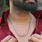 VOJ Silver Plated Cuban Link Chain | Swadesiicart