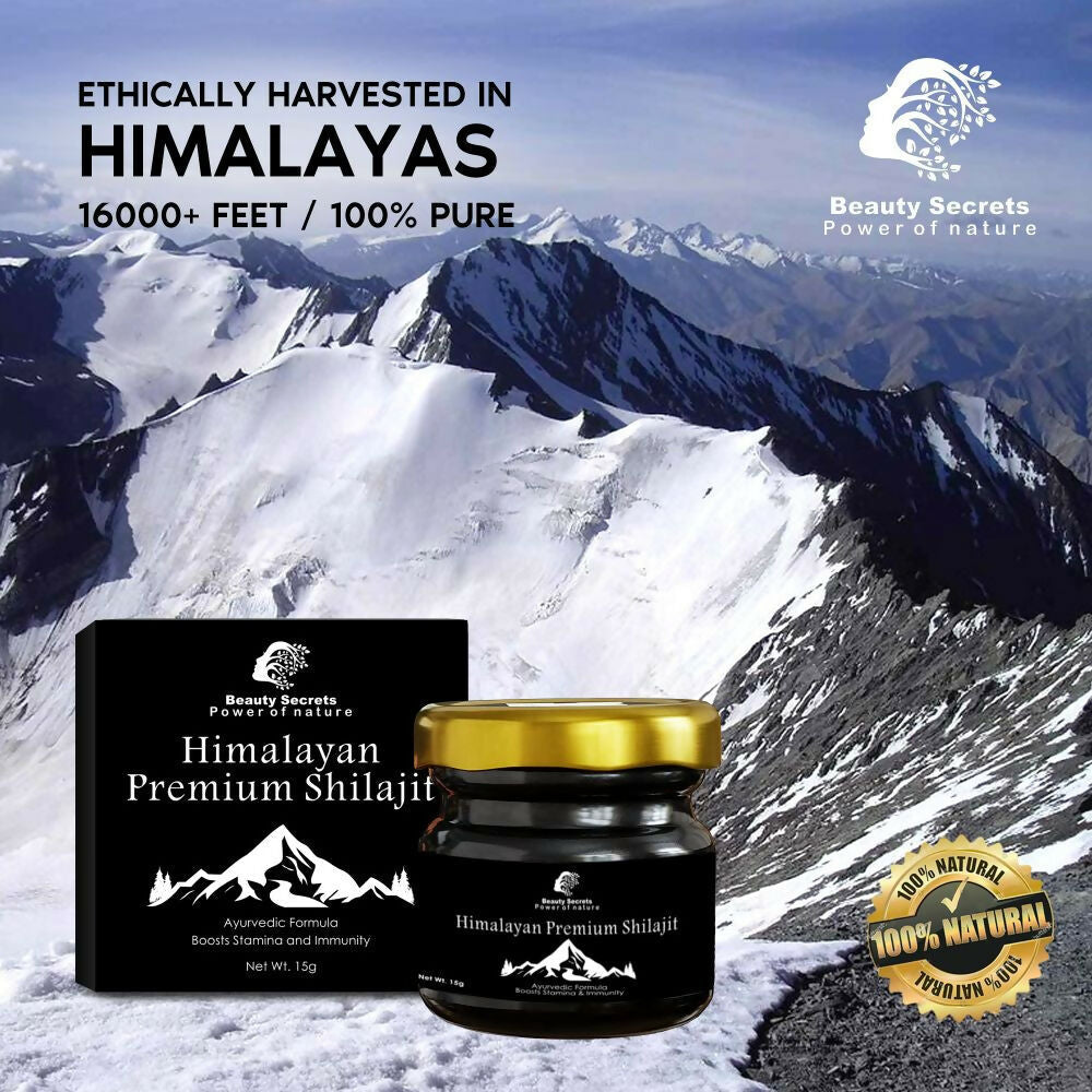 Beauty Secrets Pure Himalayan Sj Resin - Swadesiicart